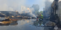 МЧС показало, как горят эллинги в Кронштадте - 47 новостей