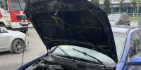 В Советском районе Брянска внезапно вспыхнул легковой автомобиль - БрянскToday.Ru