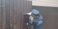 В микрорайоне Авиатор проведено рейдовое мероприятие по профилактике пожарной безопасности - Администрация г. Барнаул