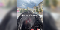 В центре Воронежа на девушку обрушился кусок фасада 5-этажки - ГТРК Воронеж