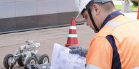 В Смольном показали робота, который без раскопок проверяет километры петербургских труб - Spbdnevnik.ru