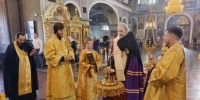 11.07.2026 г. Епископ Шуйский и Тейковский Иоанн совершил всенощное бдение в канун Недели 6-й по Пятидесятнице, изображение №1 - Ивановская митрополия