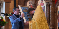 В Сераксеево доставили частицу Пояса Пресвятой Богородицы - Smitanka.Ru