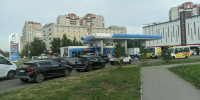 Очередь на АЗС / Фото: amic.ru / Екатерина Смолихина - ИА Амител