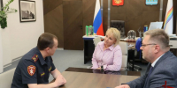 Рабочая встреча губернатора ЕАО с врио начальником управления Росгвардии состоялась в Биробиджане - Росгвардия