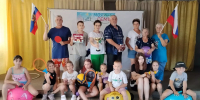 Спортивный турнир «Папа, мама, брат, сестра, бабуля, дедушка, тётя, дядя, я — дружная семья», п. Победа - Шегарская ЦКС