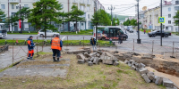 В центре Магадана идет масштабный ремонт участка канализационной сети - MagadanMedia.Ru