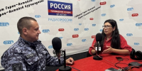 В эфире республиканского радио росгвардеец рассказал жителям региона о профилактике квартирных краж - Росгвардия