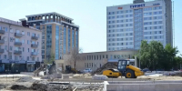 В Омске продолжается благоустройство площади Бухгольца - ГТРК Иртыш