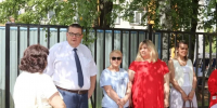Андрей Голубев проверил ремонт лицея №1 в Ступино - Городской округ Ступино