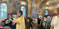В Кстовском благочинии торжественно встретили икону блаженной Матроны Московской с частицей мощей - Нижегородская епархия