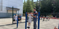 В Югре продолжается патриотическая акция «Каникулы с Росгвардией» - Росгвардия