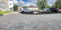 В Коммунаре завершается ремонт площади на Леншоссе - Гатчинская служба новостей