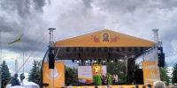 В Ливнах проходит большой  Семейный фестиваль "Мы - семья!", посвящённый Дню любви, семьи и верности - Уездный город