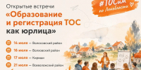 #ТОСим по Ленобласти: приглашаем на июльские семинары по ТОС - Комитет общественных коммуникаций