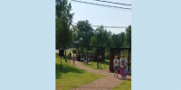В Лампово открыли новое общественное пространство - ЛенТВ24