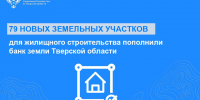 79 новых земельных участков для жилищного строительства пополнили банк земли Тверской области - Ржевский муниципальный округ