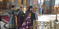 Архиерейское служение в день празднования Тихвинской иконы Божией Матери - Абаканская епархия