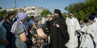 Епископ Городецкий и Ветлужский Парамон совершил малое освящение храма в честь Рождества Пресвятой Богородицы в деревне Серково - Нижегородская епархия
