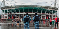 Охрана общественного порядка и безопасность на футбольном матче в Москве обеспечена при содействии Росгвардии - Росгвардия