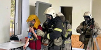 В детском лагере Элисты потушили условный пожар - Интернет-газета Степные вести
