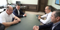 Юрий Бурлачко встретился с представителями одного из НПП Кубани - Югополис