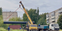 коллектор водоканал ремонт труба ягутка - Рыбинские Известия