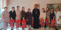 В Арсеньевском роддоме поздравили молодых и будущих мам с Днём семьи, любви и верности (+ Фото) - Арсеньевская епархия