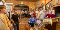Жители Чугуевки встретили православную святыню в день Рождества Иоанна Предтечи (+ Фото) - Арсеньевская епархия