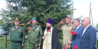 В Козловском округе освятили мемориал памяти в честь уроженцев Козловского округа сложивших головы в ходе специальной военной операции - Канашская Епархия