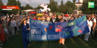 Полсотни артистов из шести городов открыли фестиваль уличных театров в Казани - ТРК Татарстан-Новый век