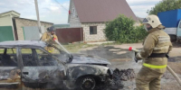 В Сызрани и Октябрьске сгорели две машины подряд - КТВ-ЛУЧ