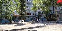 В Махачкале по нацпроекту благоустраивают крупные дворы на Космодемьянской и Гамидова - Махачкалинские известия