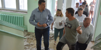 Глава правительства Коми Дмитрий Братыненко лично оценил ход капитальной реконструкции Койгородской средней школы - Pg11.Ru