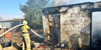 Пожар в Целинном районе потушили - ГТРК