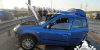 На КАД водитель погиб после цепной аварии с четырьмя автомобилями - Spbdnevnik.ru