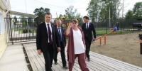 Демешин проверил условия в школе села Владимировка, где учатся 14 человек - Телеканал Хабаровск