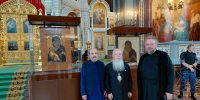 Митрополит Иосиф помолился у святынь Храма Христа Спасителя и посетил Донской монастырь - Улан-Удэнская и Бурятская епархия