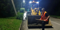 Подметание, профилирование, откачка луж: рассказываем, какие работы ведет ГСТК на улицах города - Администрация г. Благовещенск