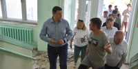 Дмитрий Братыненко проверил капитальный ремонт школы в Коми - Pro Город Ухта