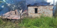 В Кольчугинском округе пожар уничтожил частный жилой дом - Progorod33.Ru