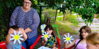 Творческая мастерская: ромашка ко Дню семьи, любви и верности - ЦБС им. Н.К. Крупской