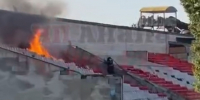 В Анапе на стадионе “Спартак” горели трибуны - Югополис