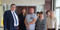 Голубев проинспектировал ход капитального ремонта Малинской школы - Городской округ Ступино