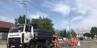 В Барнауле ремонтируют дороги и тротуары - Администрация г. Барнаул