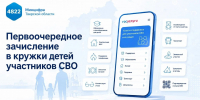 На Госуслугах доступно первоочередное право участников СВО на зачисления ребёнка в учреждения допобразования - Калининский район