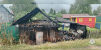 В Ярославской области из-за грозы сгорели три постройки - ГТРК