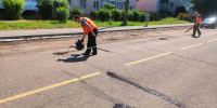 В Наволоках провели ямочный ремонт дорог - 168.Ru