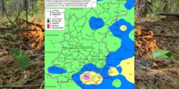 Сводка пожароопасности на 13.07.2026 - Министерство лесного хозяйства