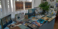 Книжно-иллюстративная выставка "Поэт моря: Айвазовский" - Судакская ЦБС